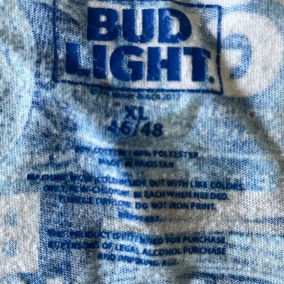 Bud Light Party Tank Sz. XL - Picture 3 of 7